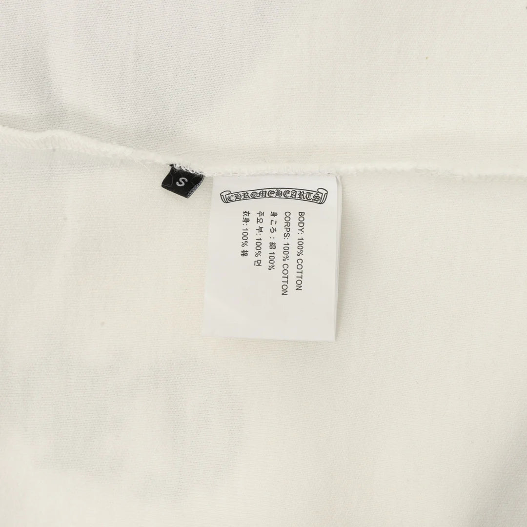 Horseshoe embroidery lapel long sleeved polo shirt
