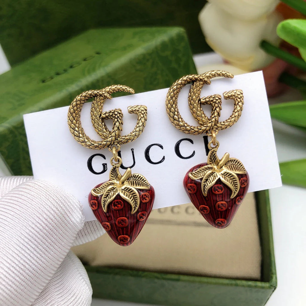 Strawberry Earring