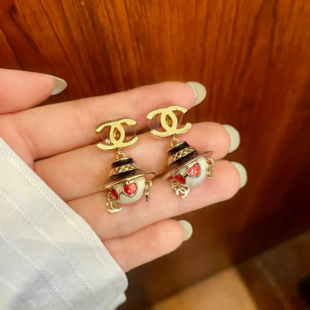 New cartoon earrings