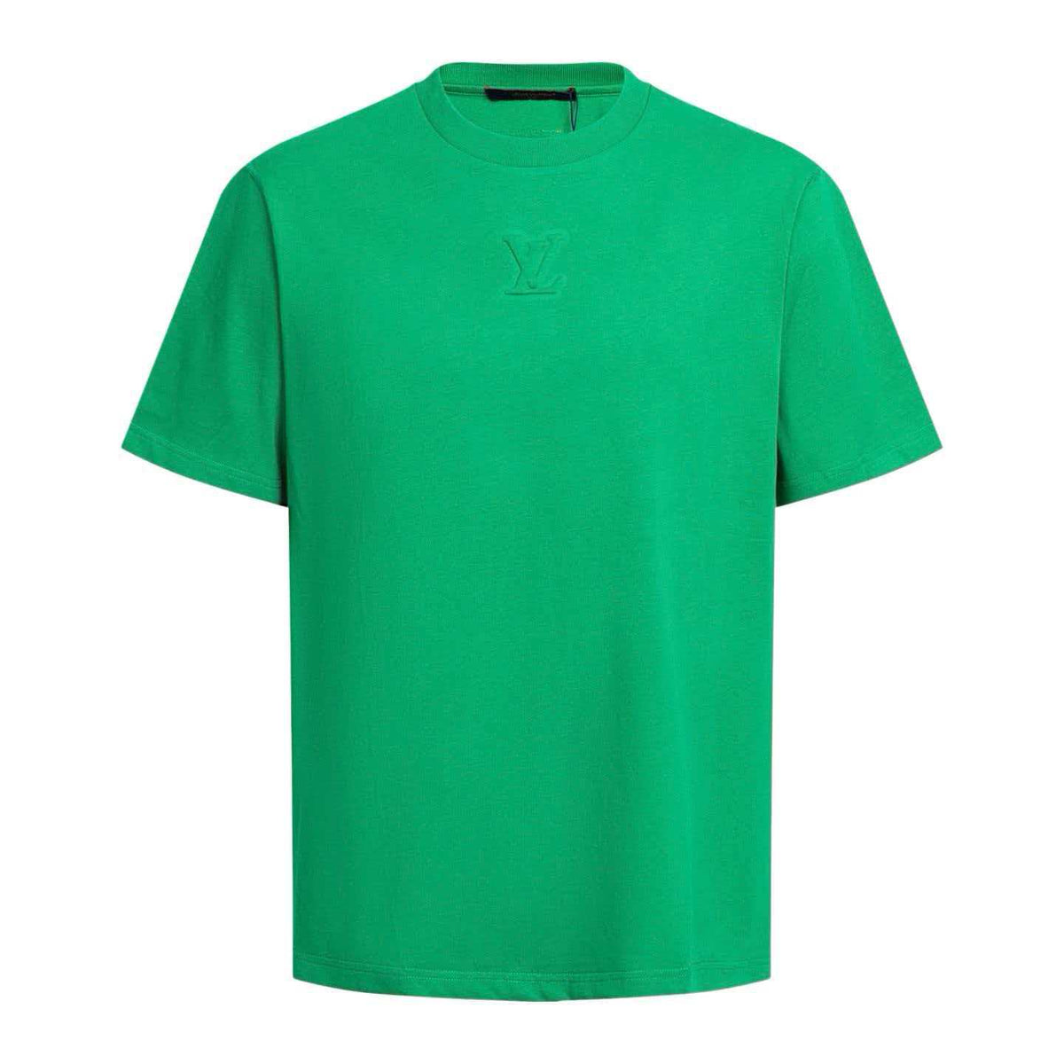 Embossed embossed short sleeved T-shirt