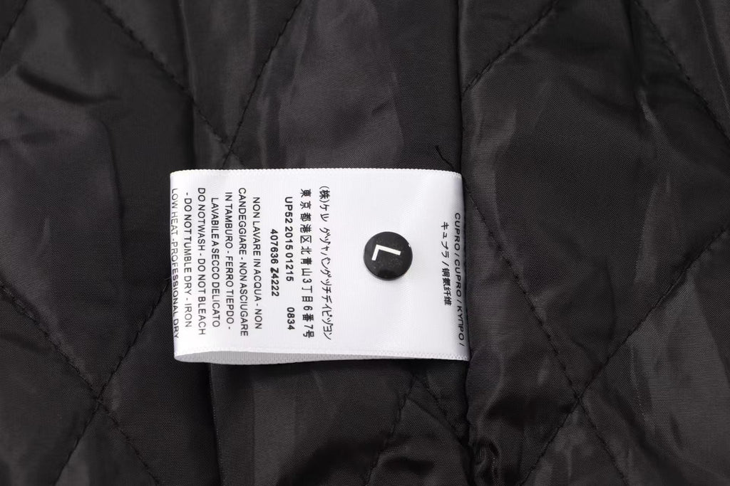New offset letter coat cotton jacke