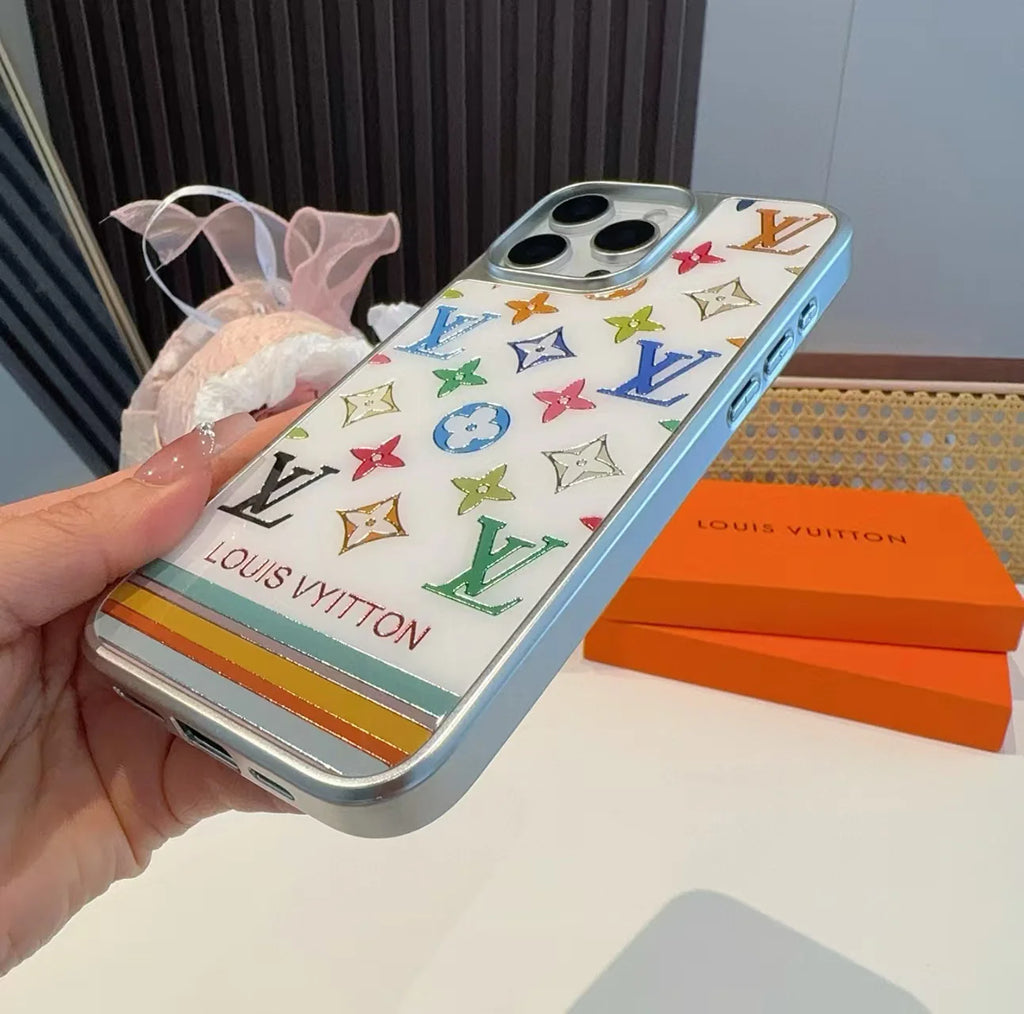 Electroplated glass magnetic phone case