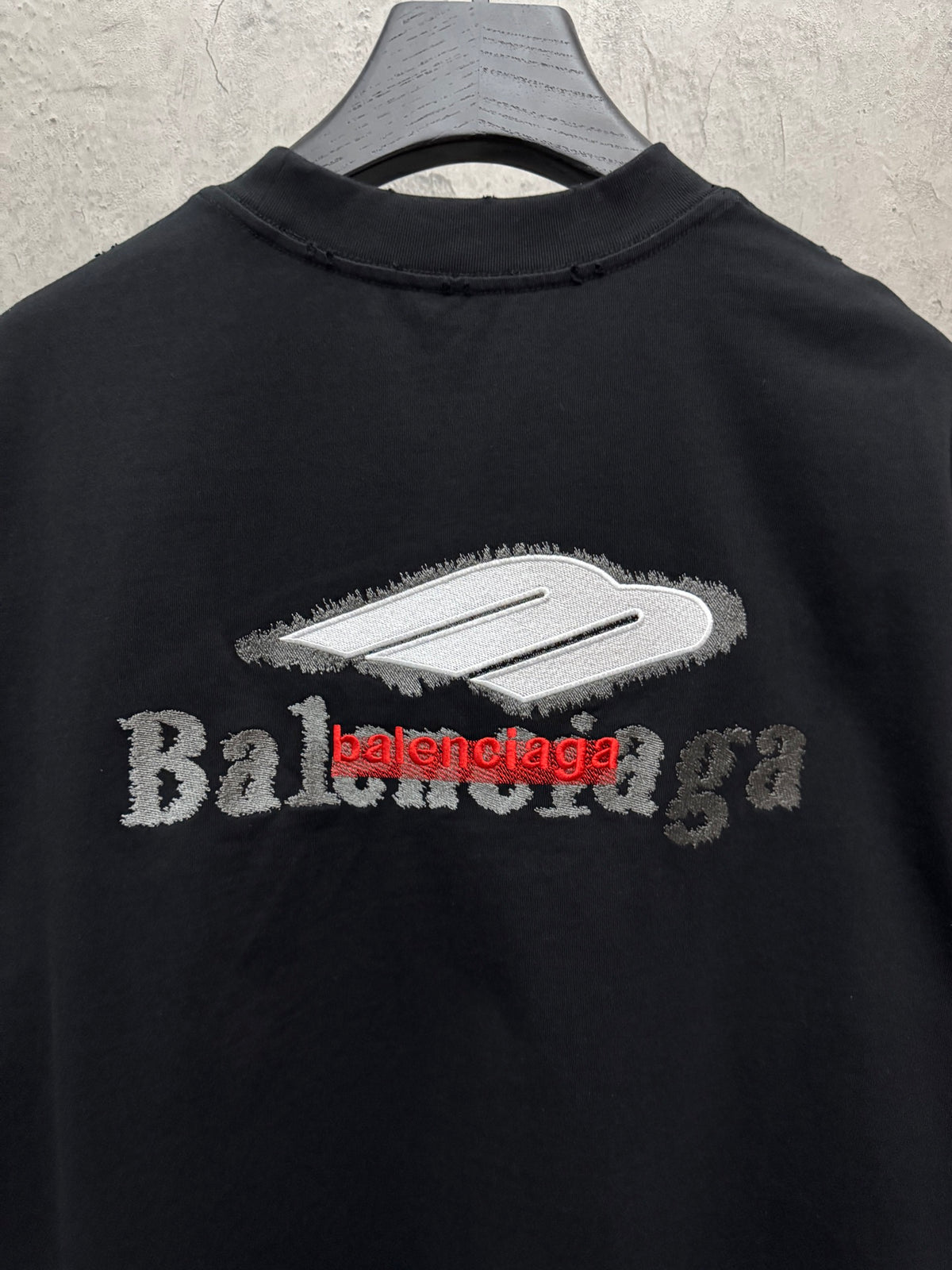 Stacked Embroidery 3D Stereoscopic Embroidery Short Sleeve