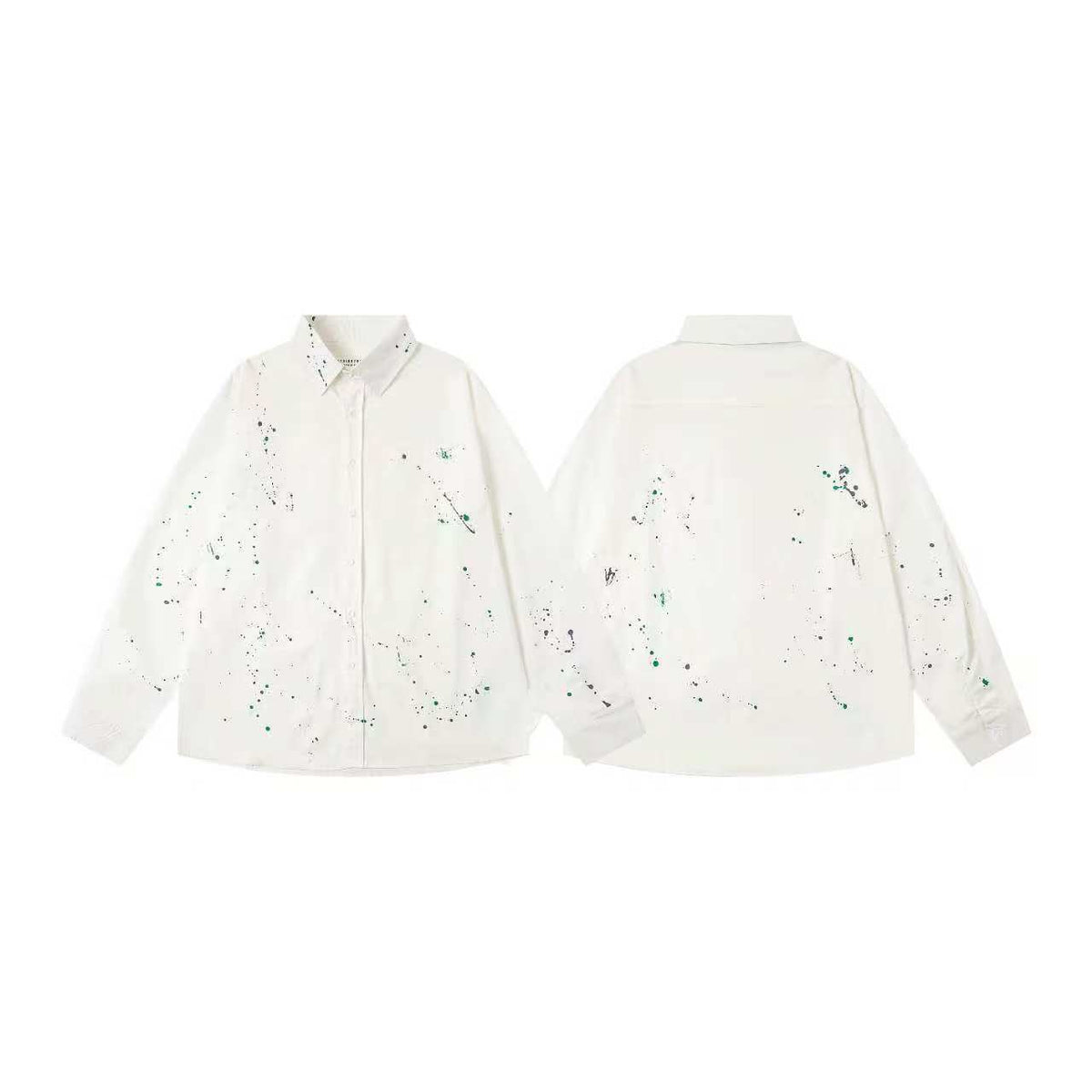 New splashed ink shirt