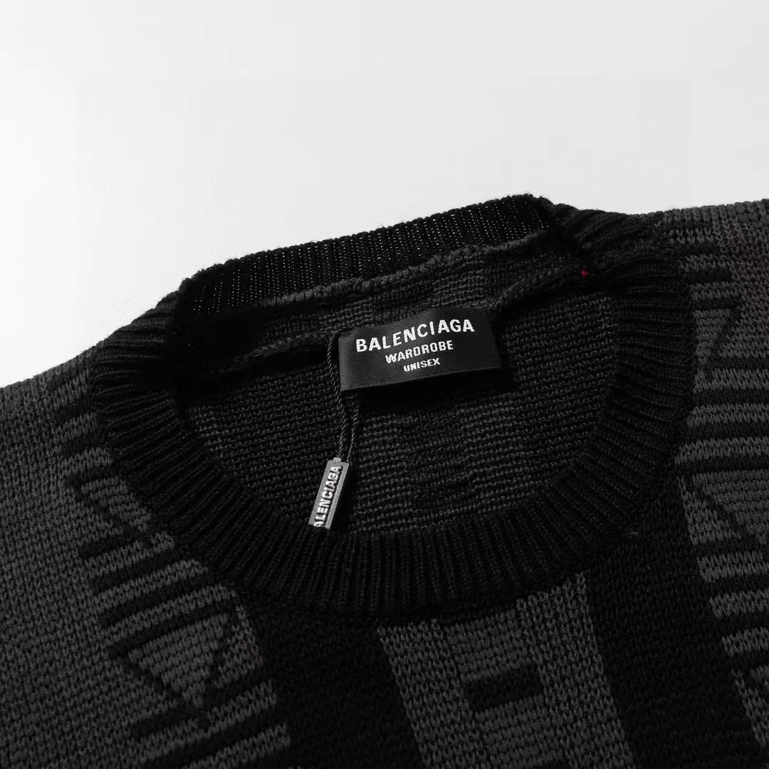 New geometric pattern sweater