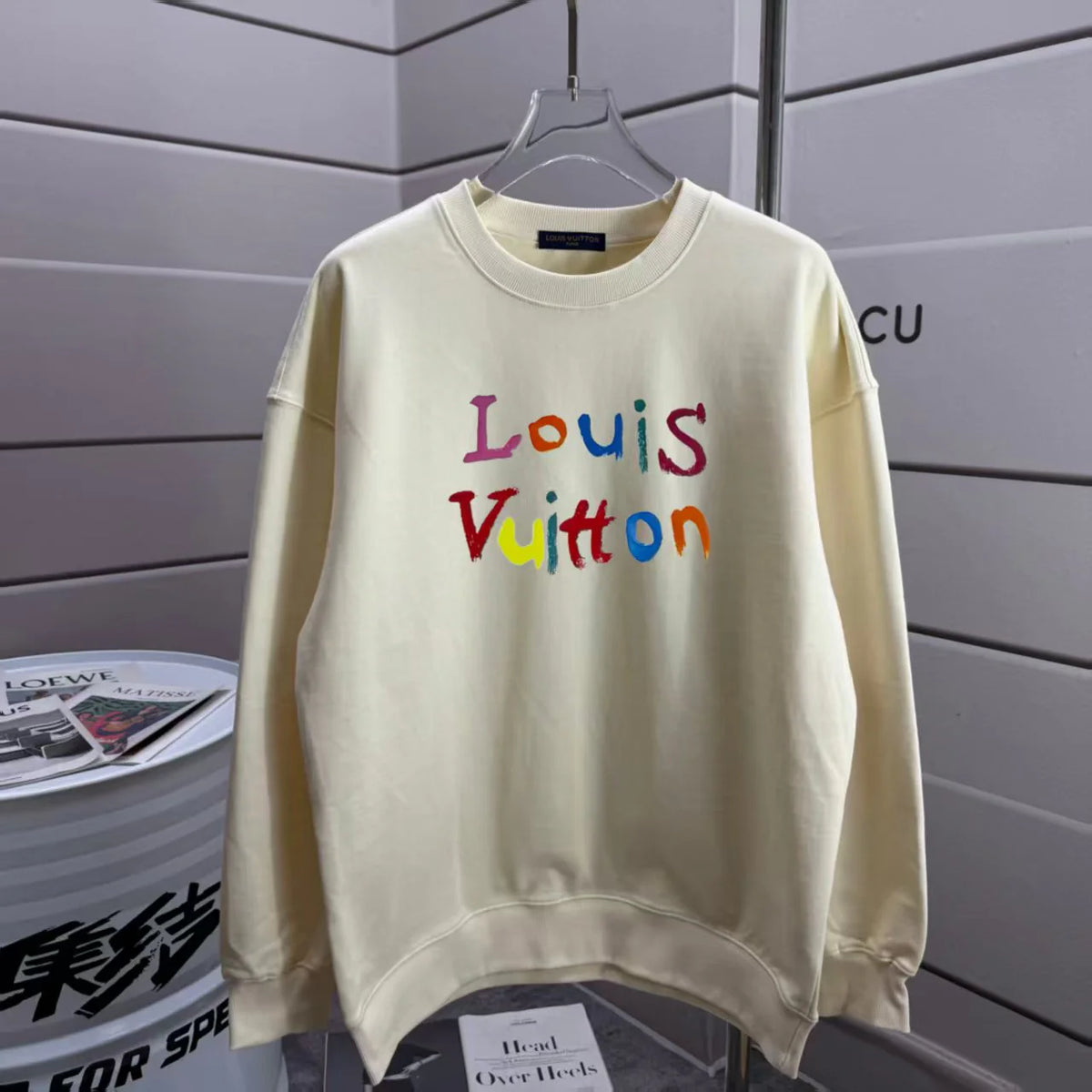New letter printed hoodie