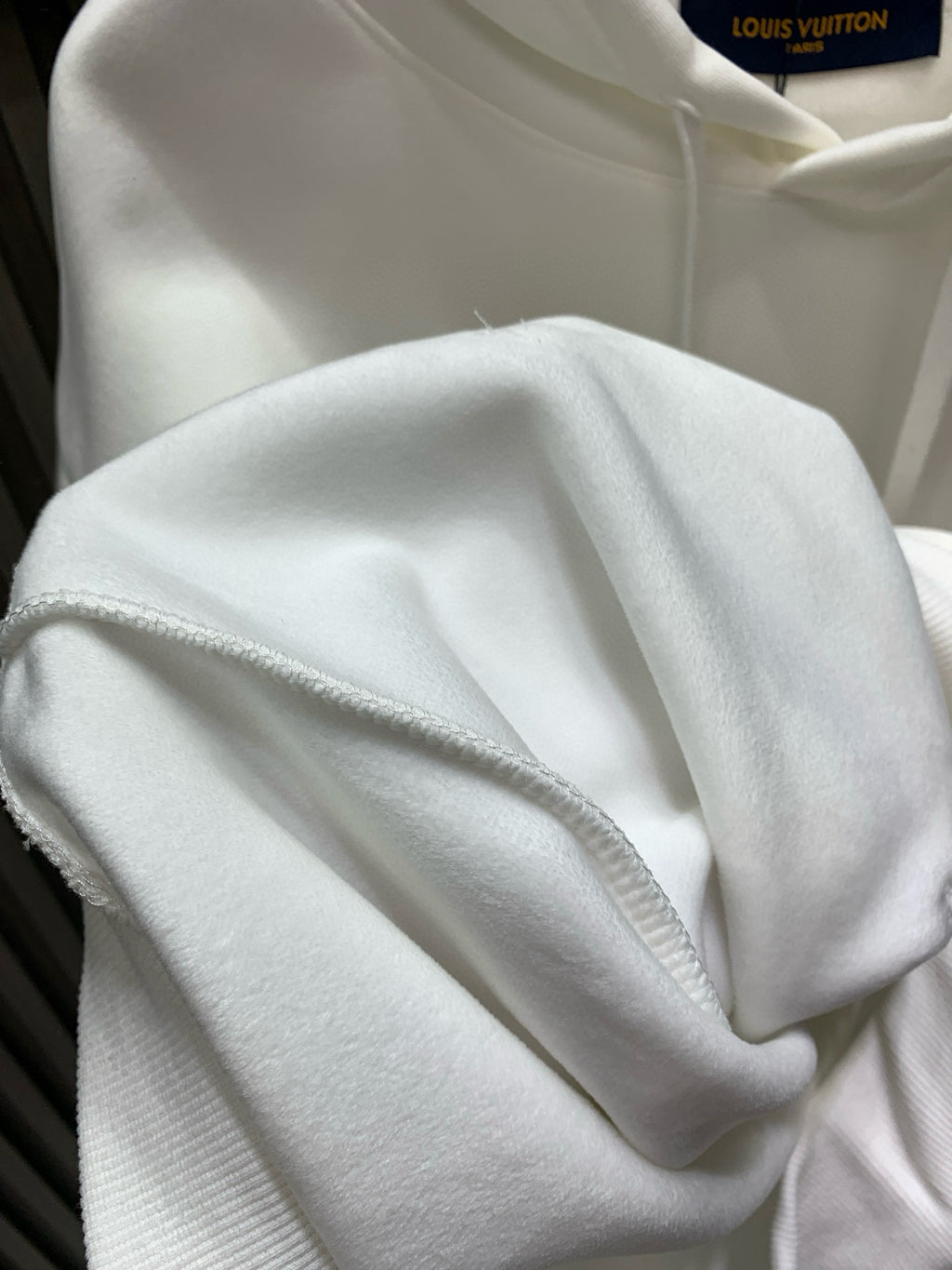Double stranded cotton hoodie