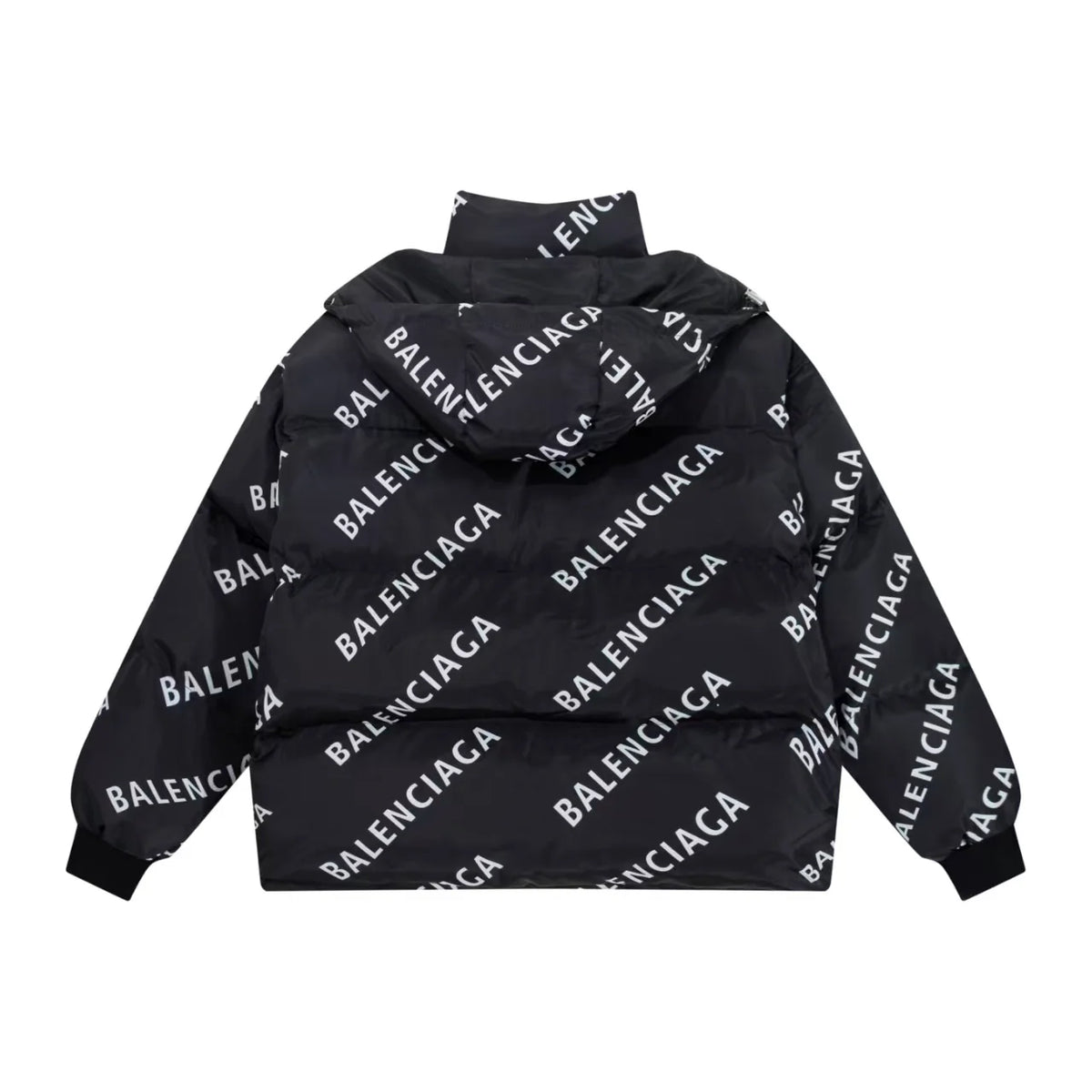 New double-sided printed down and cotton jacket