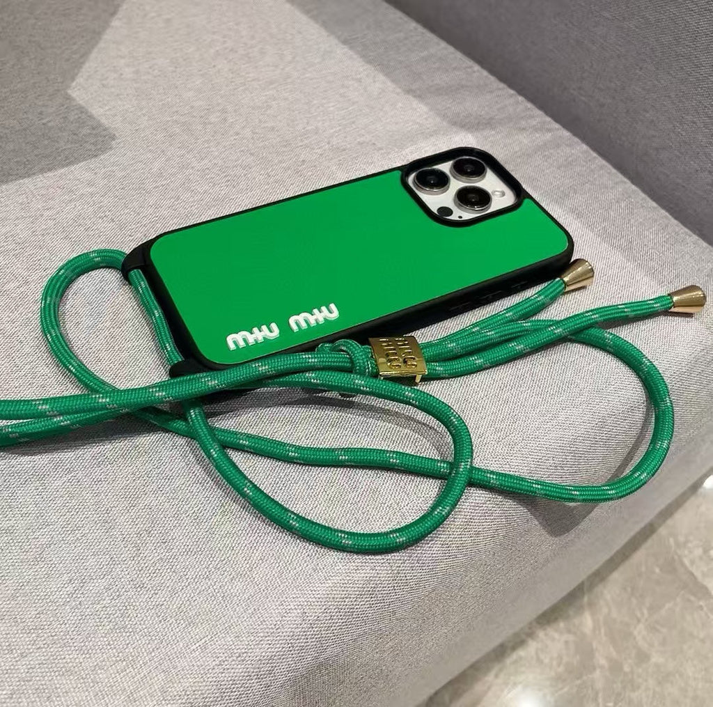 New Colorful Rope Crossbody Phone Case
