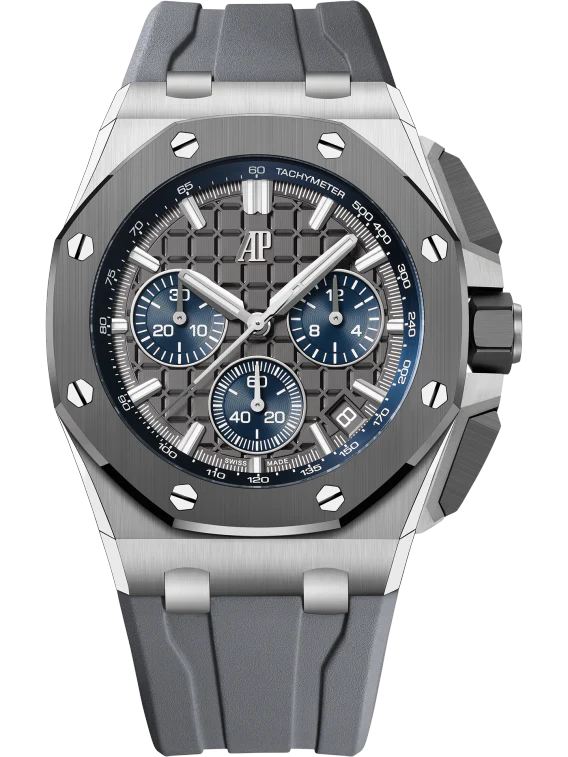 Chronograph - Ceramic Bezel - 904L Steel - Quartz- 43mm