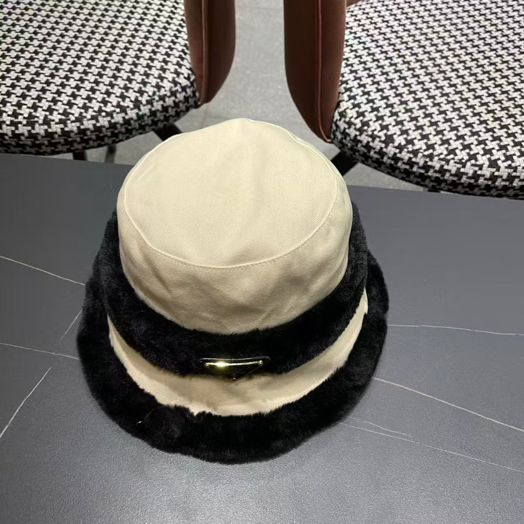 New furry fisherman hat