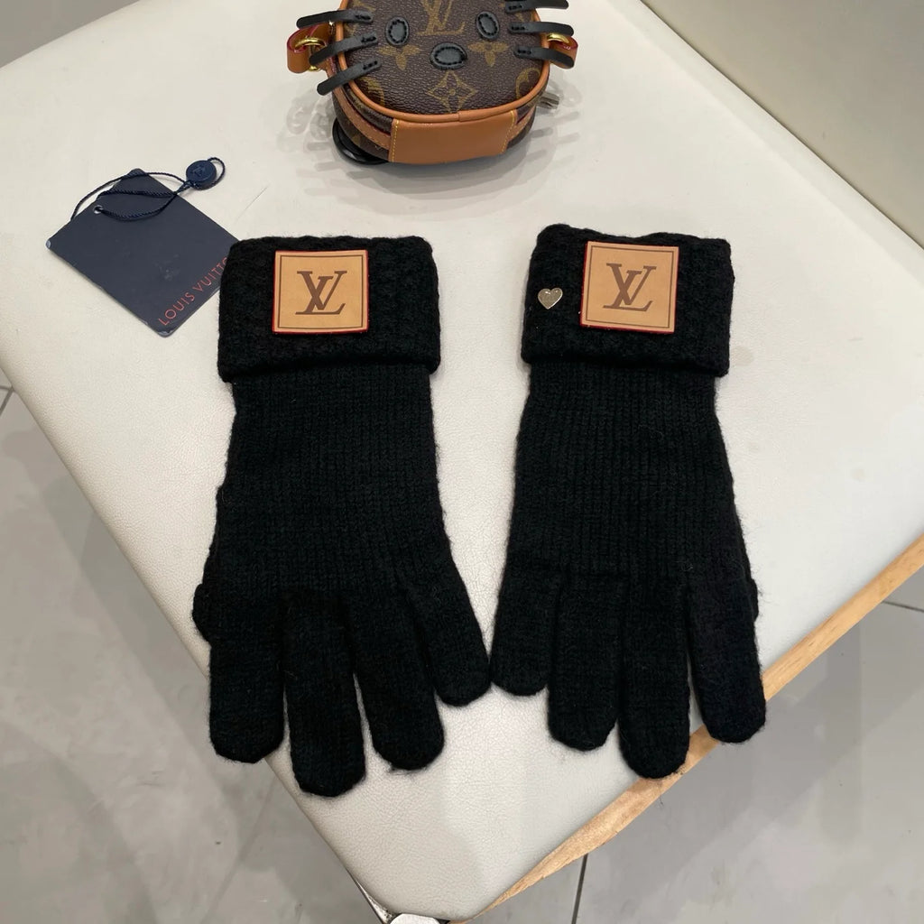 New autumn and winter wool knitted gloves 🧤