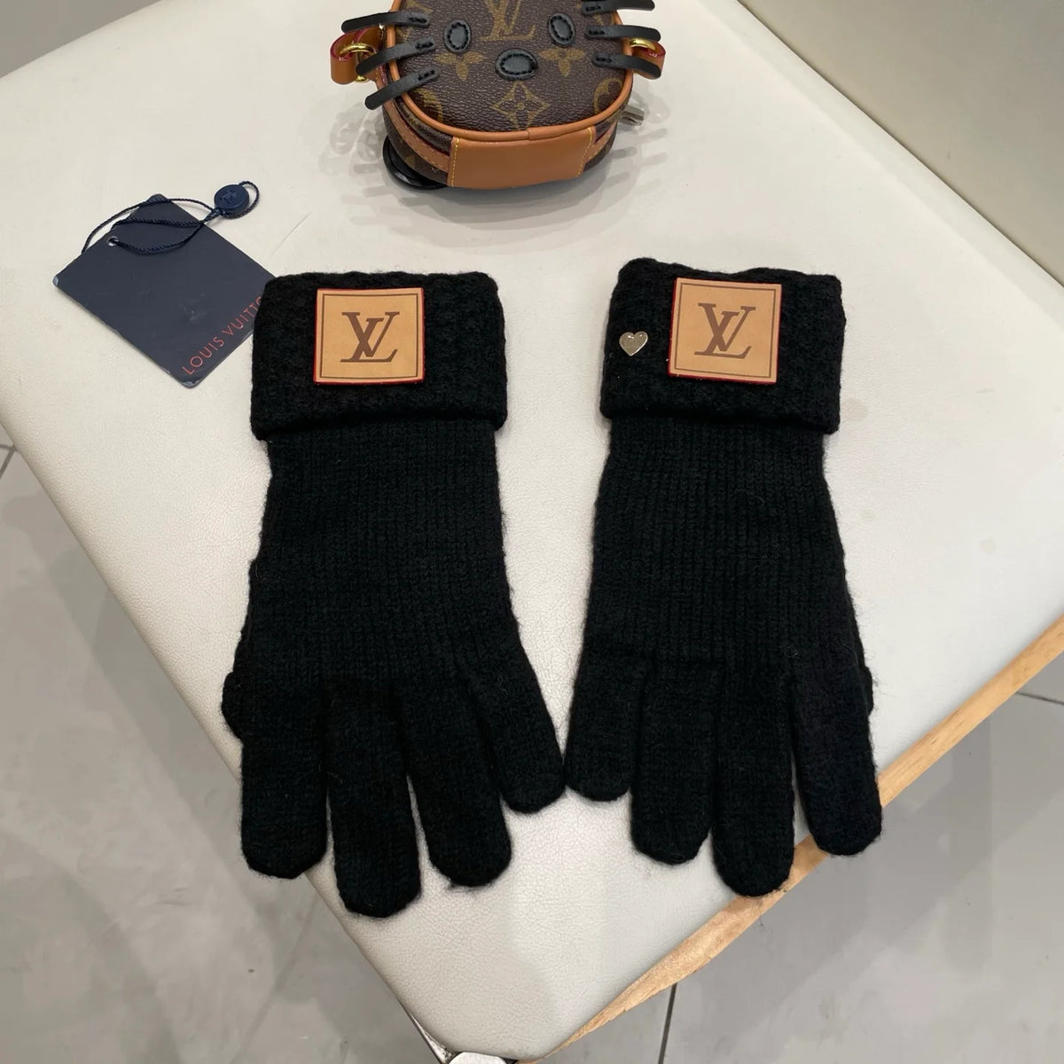 New autumn and winter wool knitted gloves 🧤