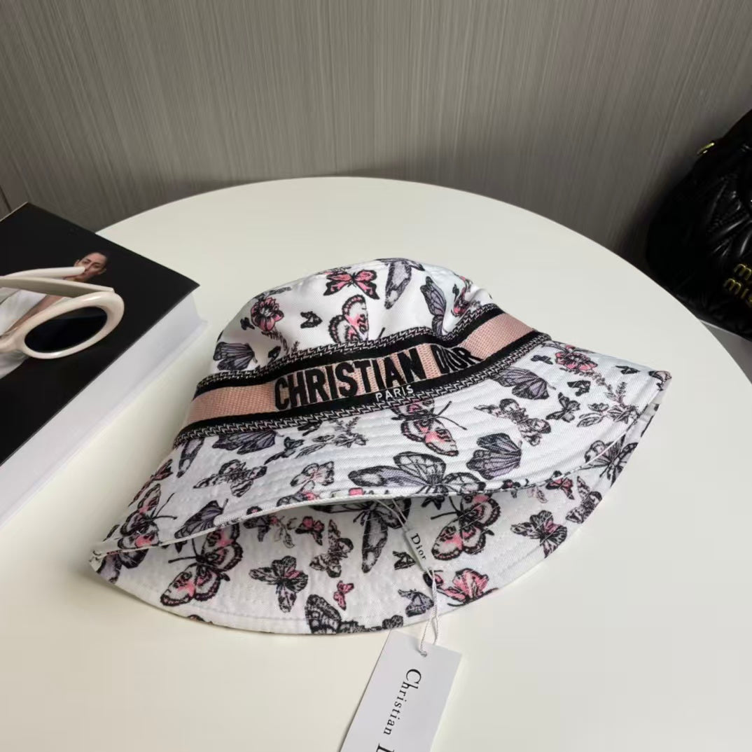 Flower fisherman hat