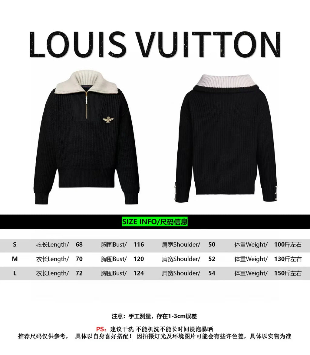 New collar sweater