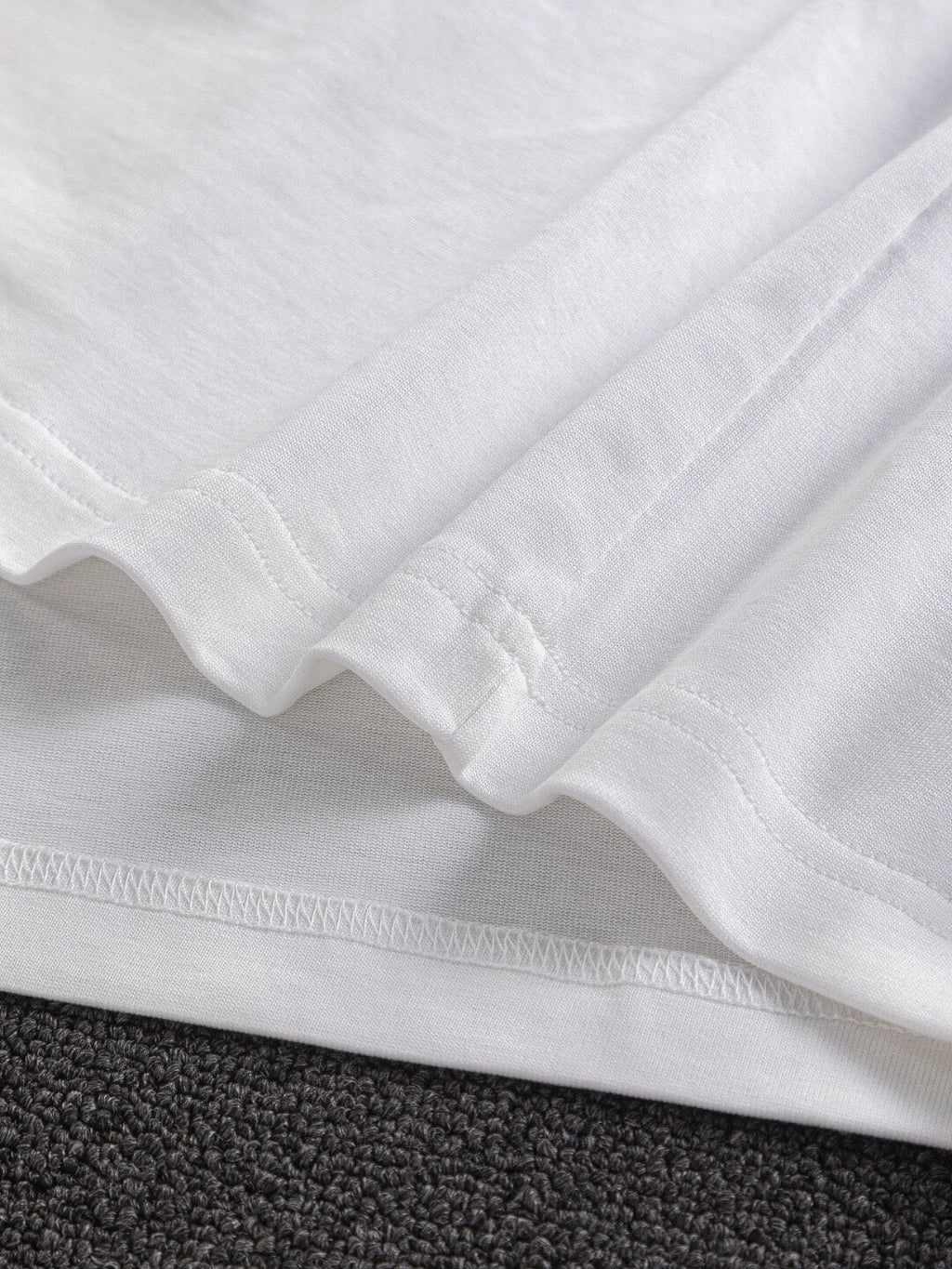 3D Silicone Pattern On Chest T Shirt