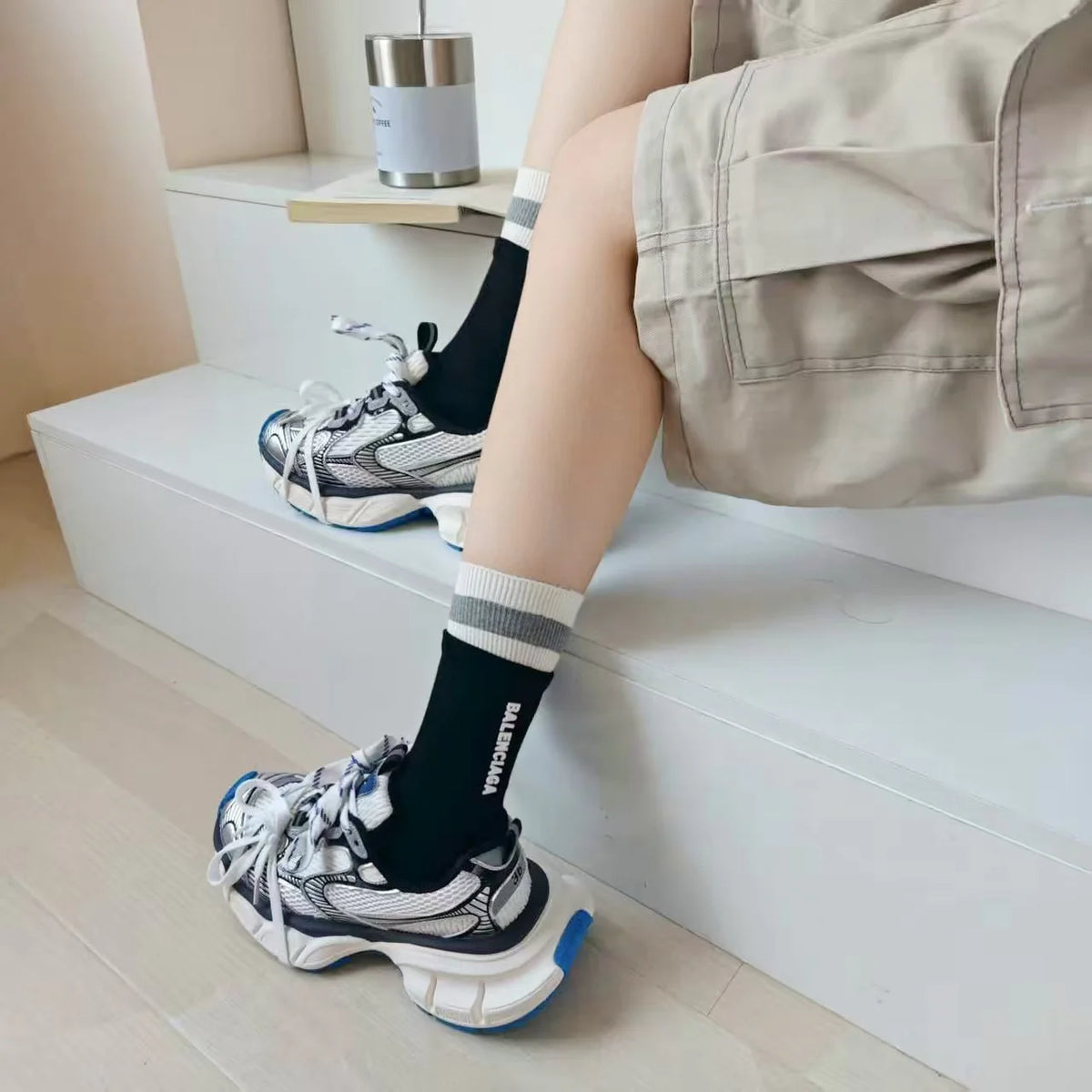 New silicone letter socks