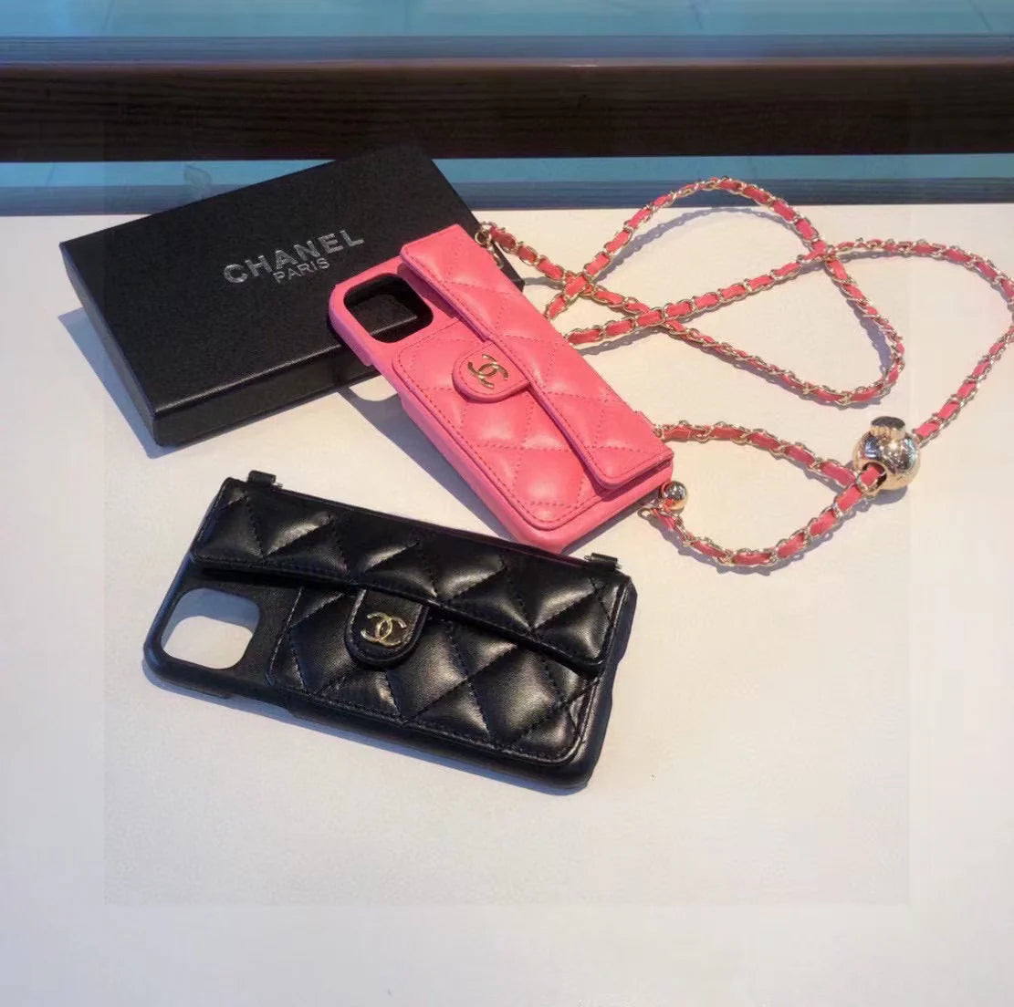 Chain Little Golden Ball Phone Case