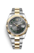 Grey - 904L Steel White gold - Automatic - 41mm