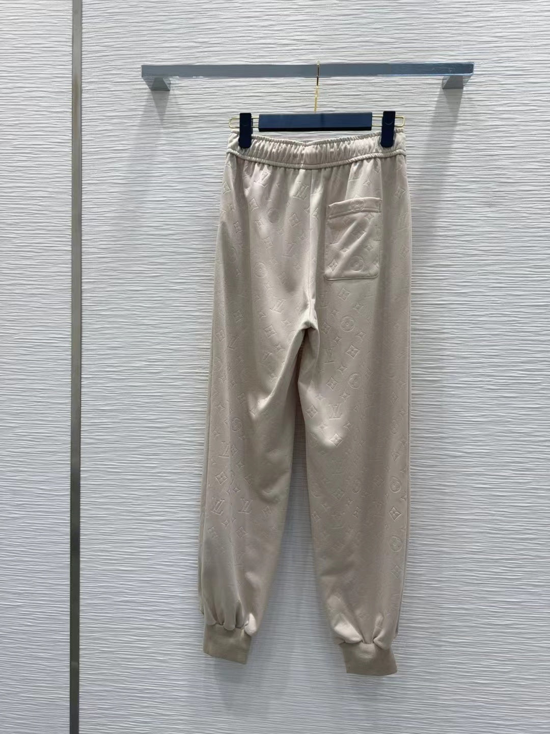 Round neck letter hoodie and pants set