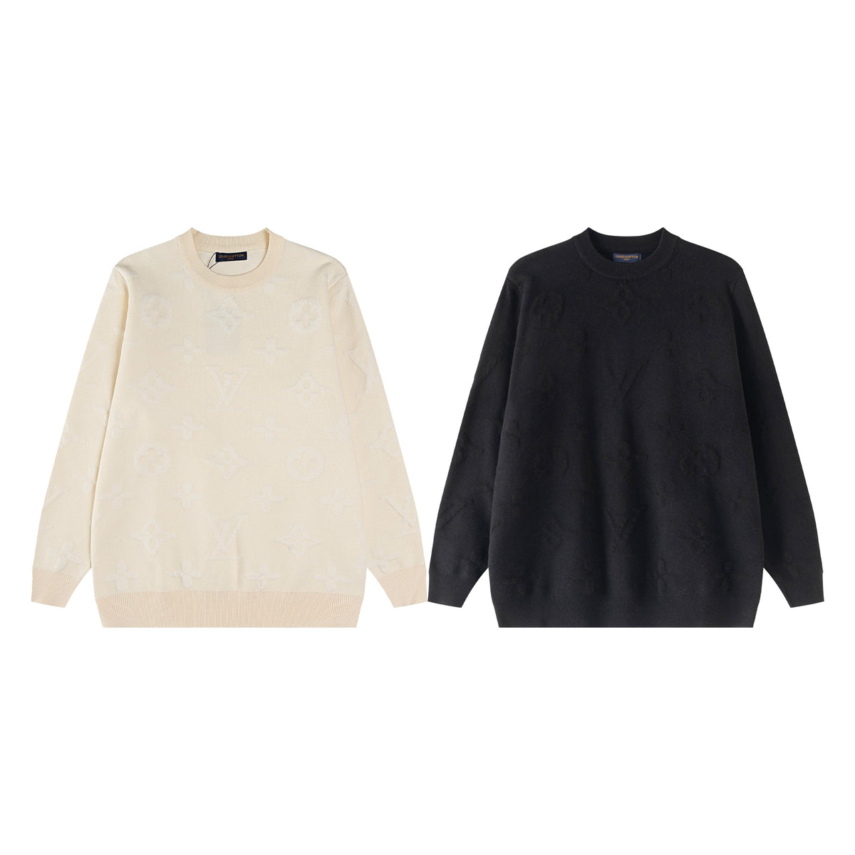 New jacquard wool knitted sweater sweater