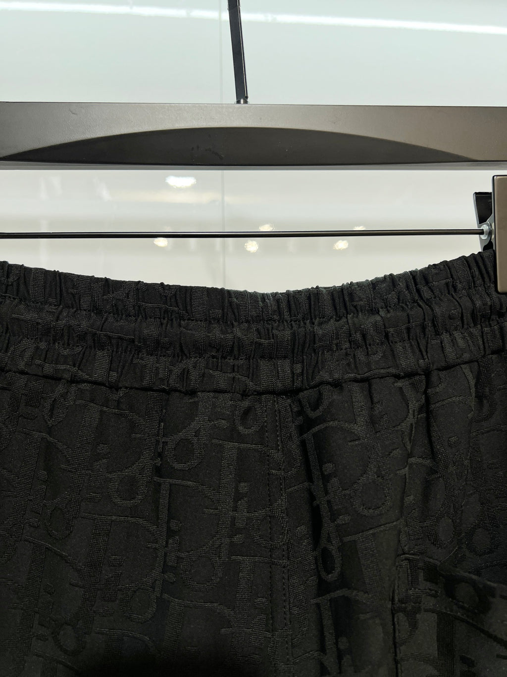 Full of floral letters, towel, jacquard casual shorts