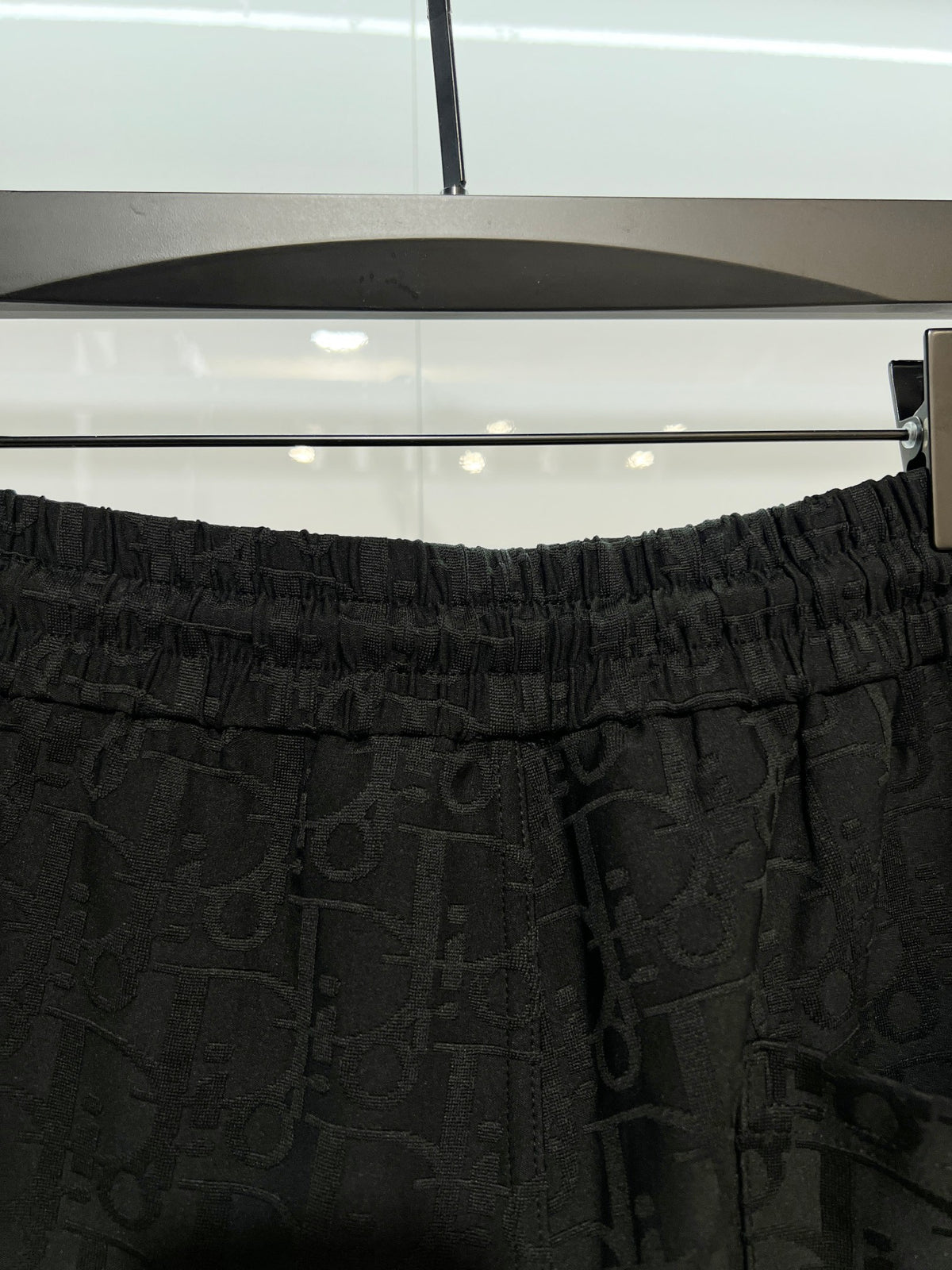 Full of floral letters, towel, jacquard casual shorts
