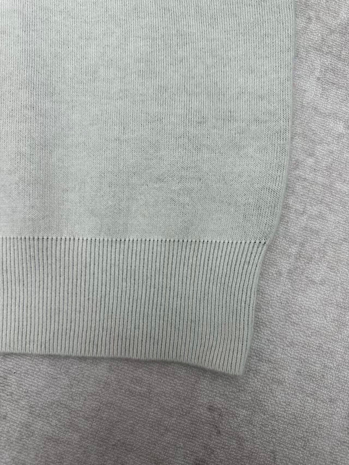 Embroidered jacquard sweater