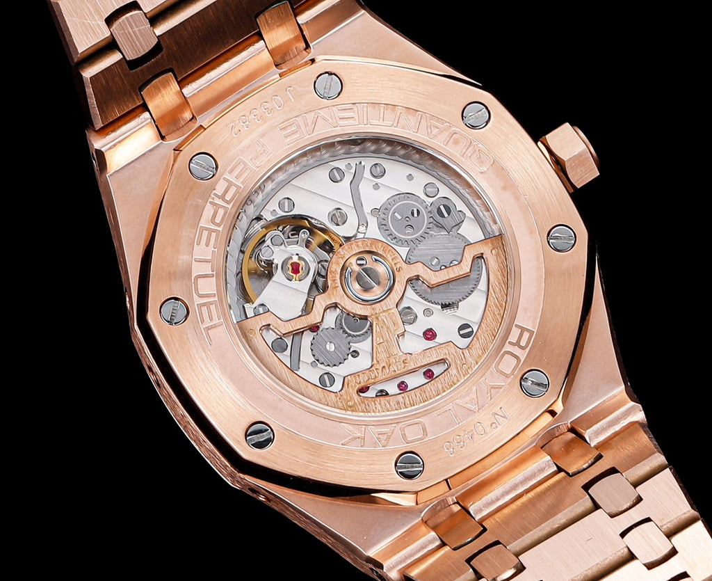 Royal Oak "Frosted Gold" Series (Ref. 26574)—the 41mm "King of Steel Watches" (Custom Frosted Gold Edition)（Gold）