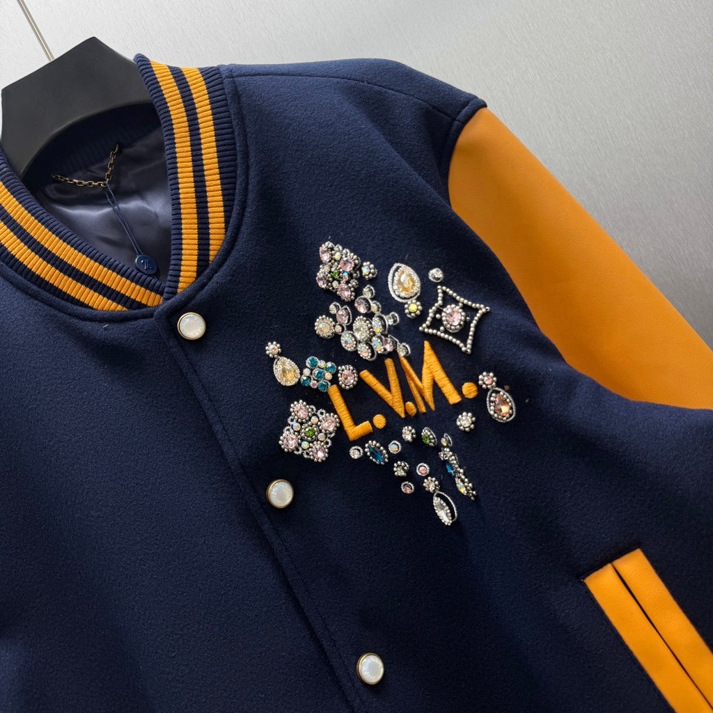 Decorative baseball jacket