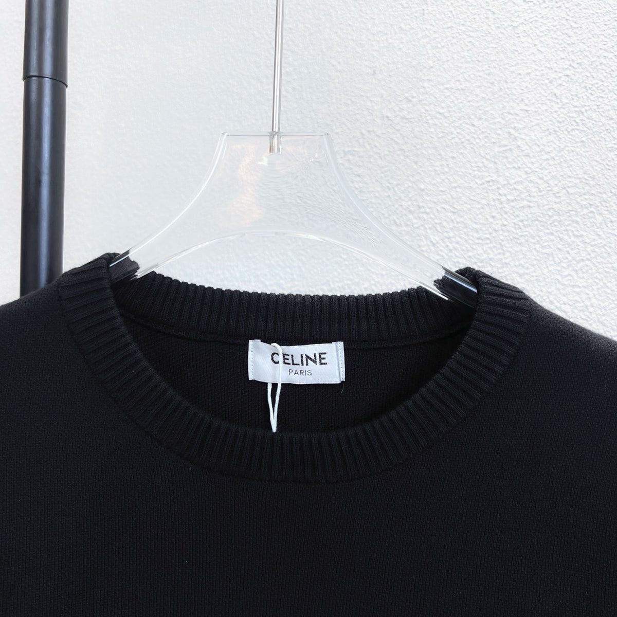 Classic letter logo round neck knitted sweater