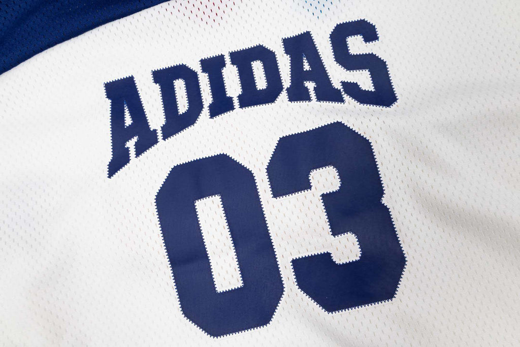 Tri color mesh jersey