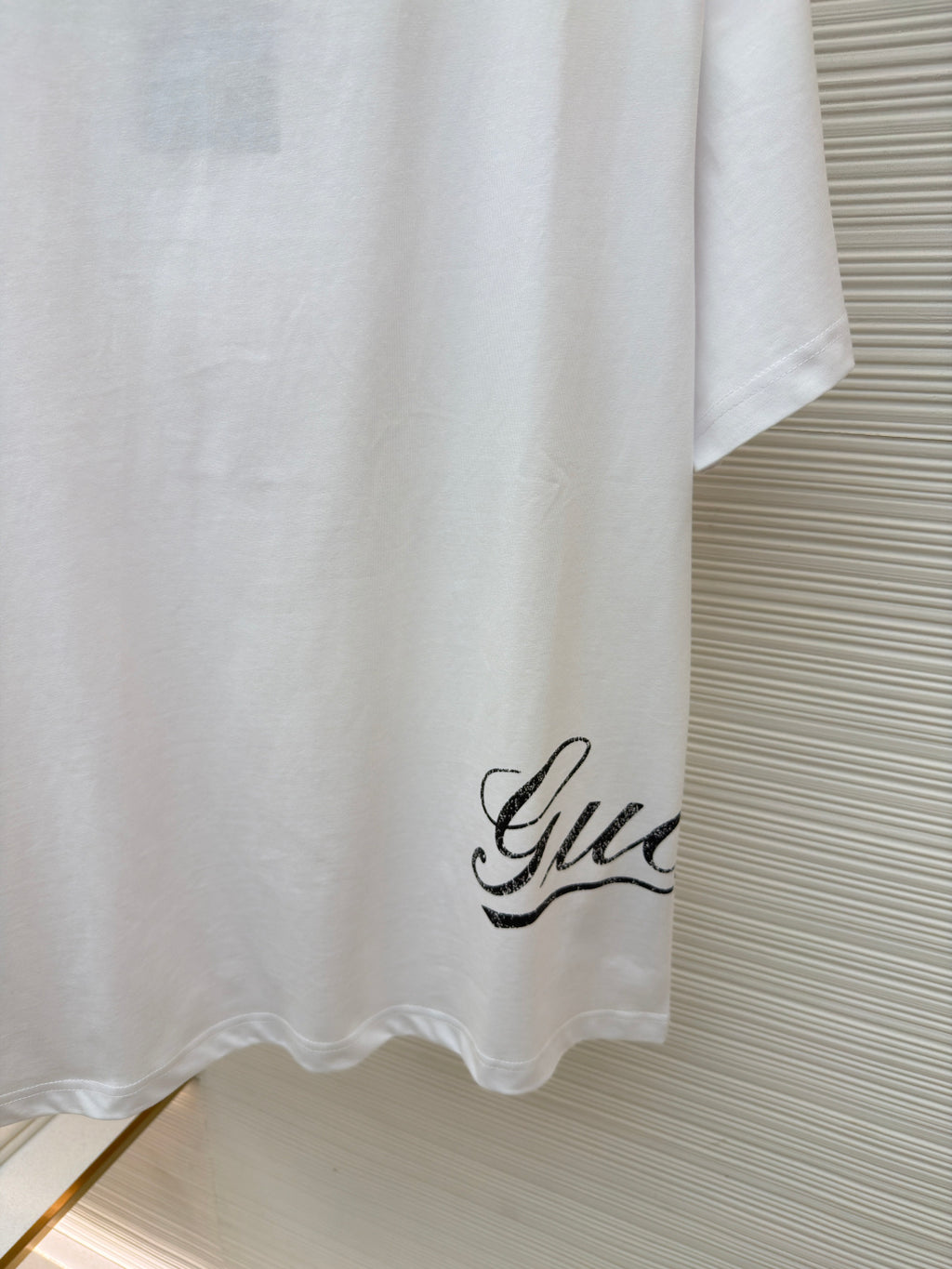 Logo printed short sleeved T-shirt