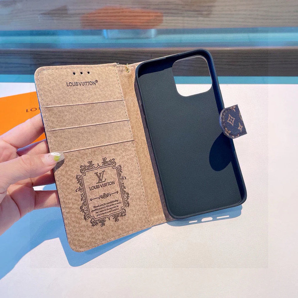 Old flower multifunctional phone case