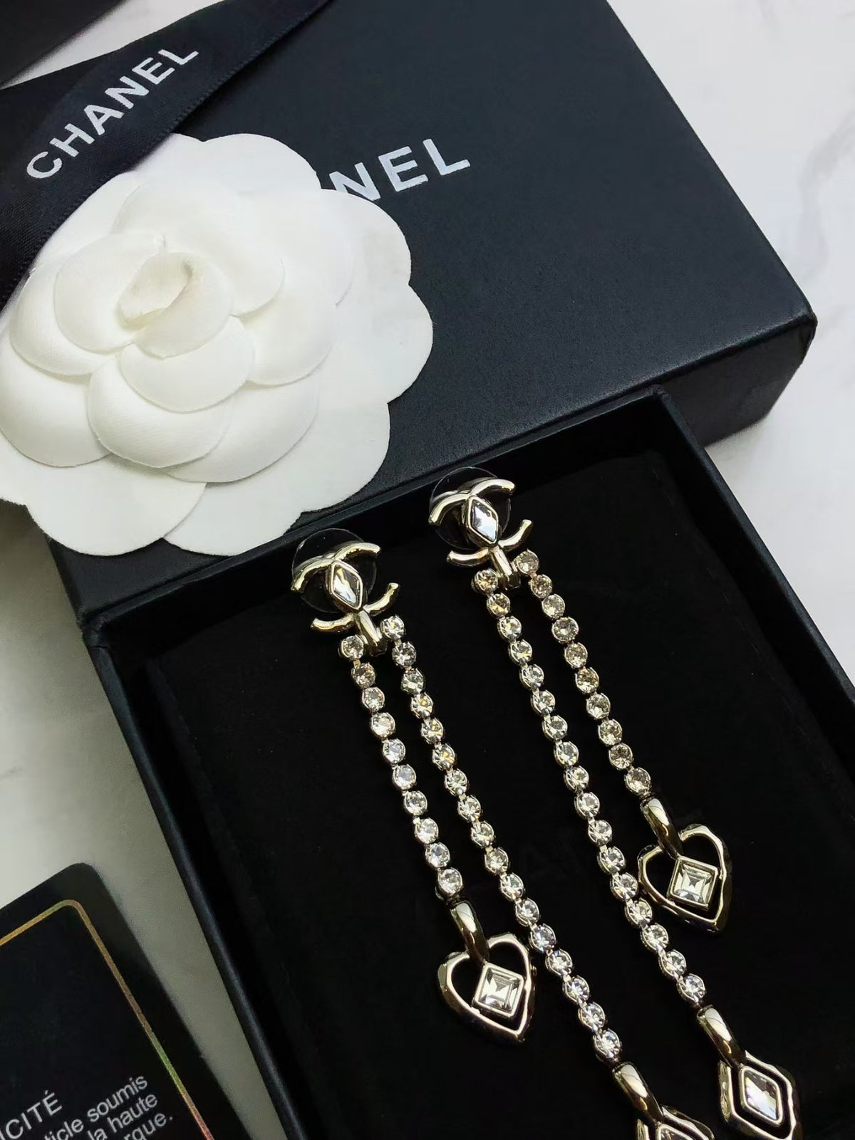 New pearl earrings