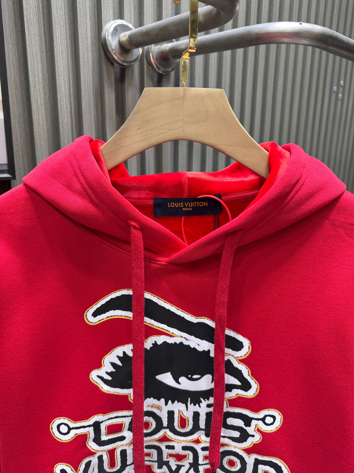 Double stranded cotton hoodie