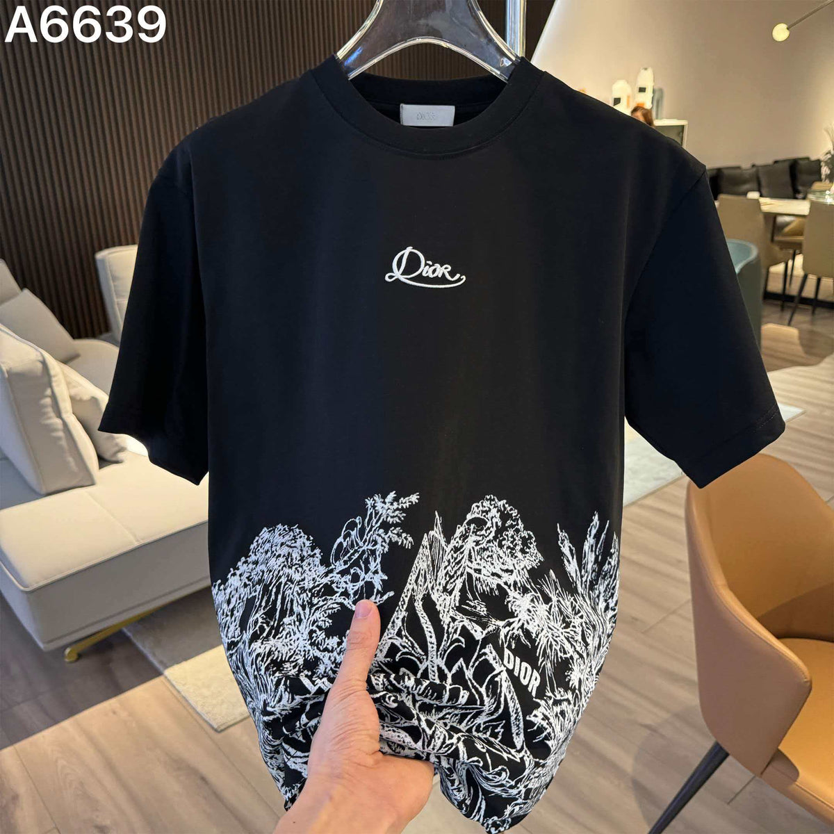 26ss new embroidered short sleeved shirt