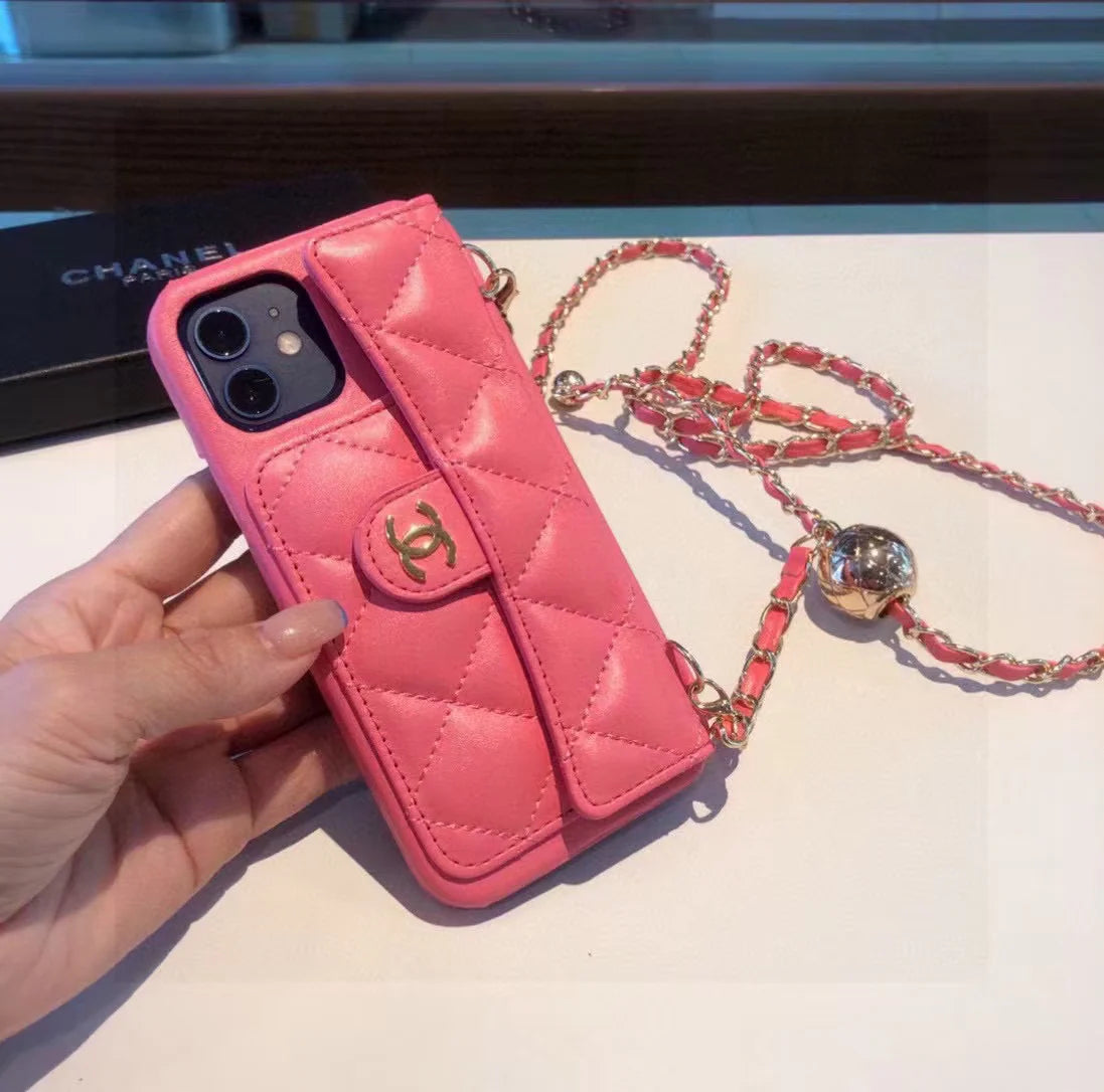 Chain Little Golden Ball Phone Case