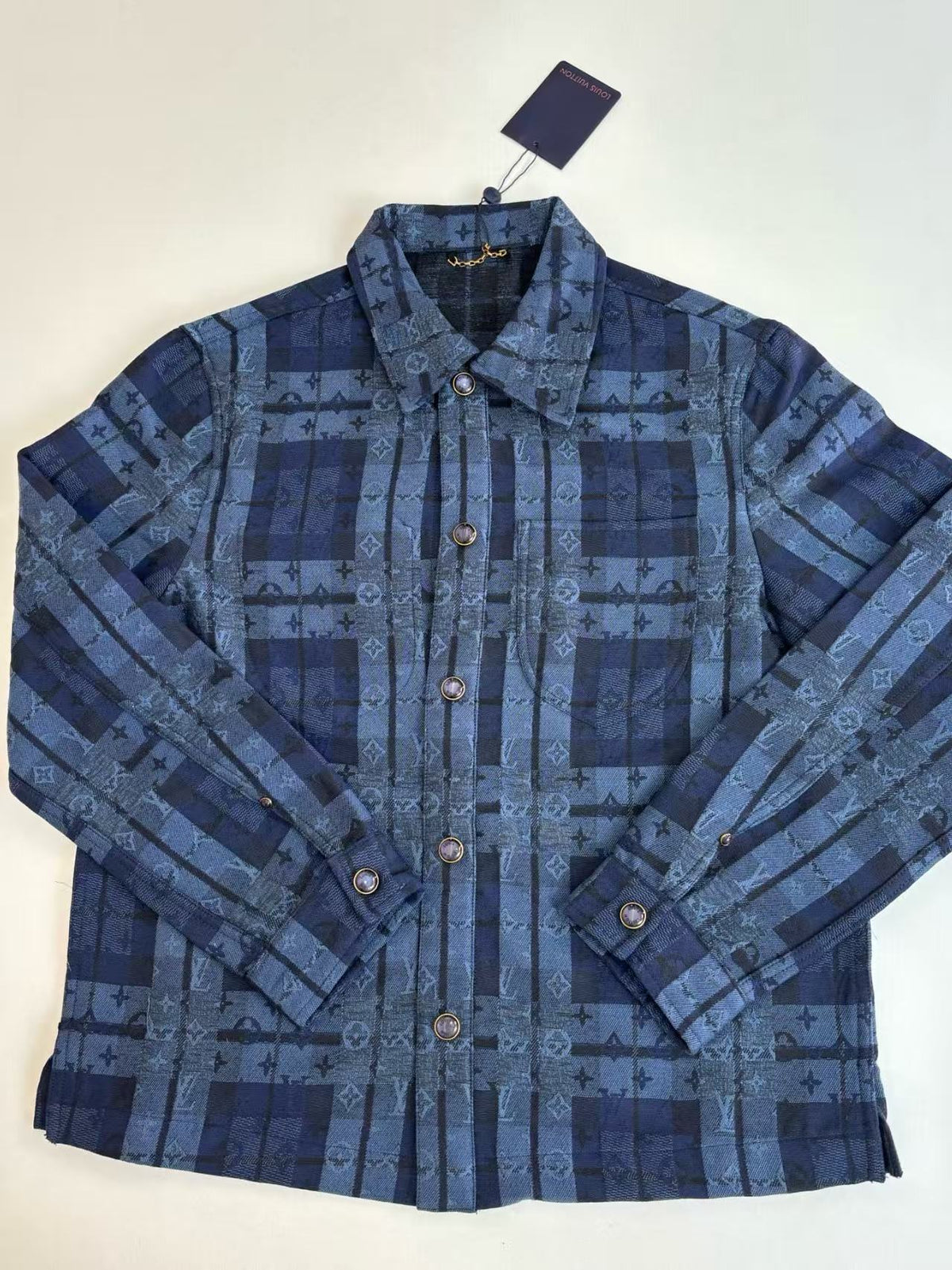 New plaid jacquard jacket