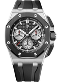 Chronograph-Black OFFs - Black Rubber - Quartz - 43mm