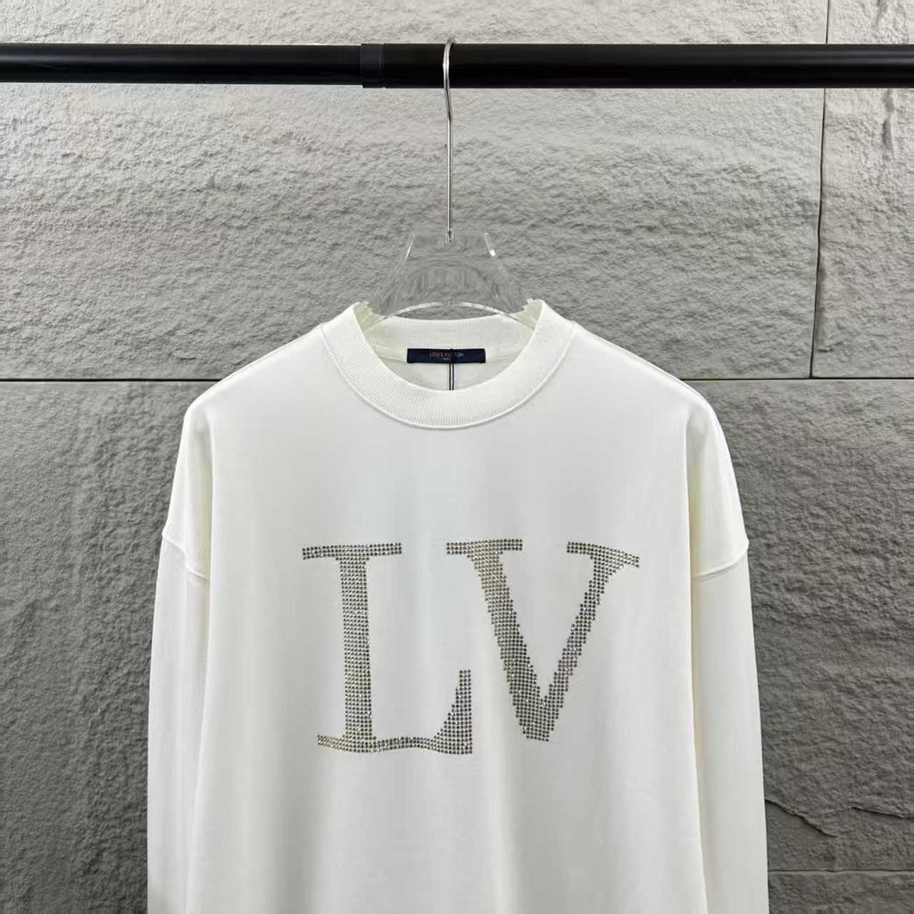 Long sleeved round neck hoodie for both men and women