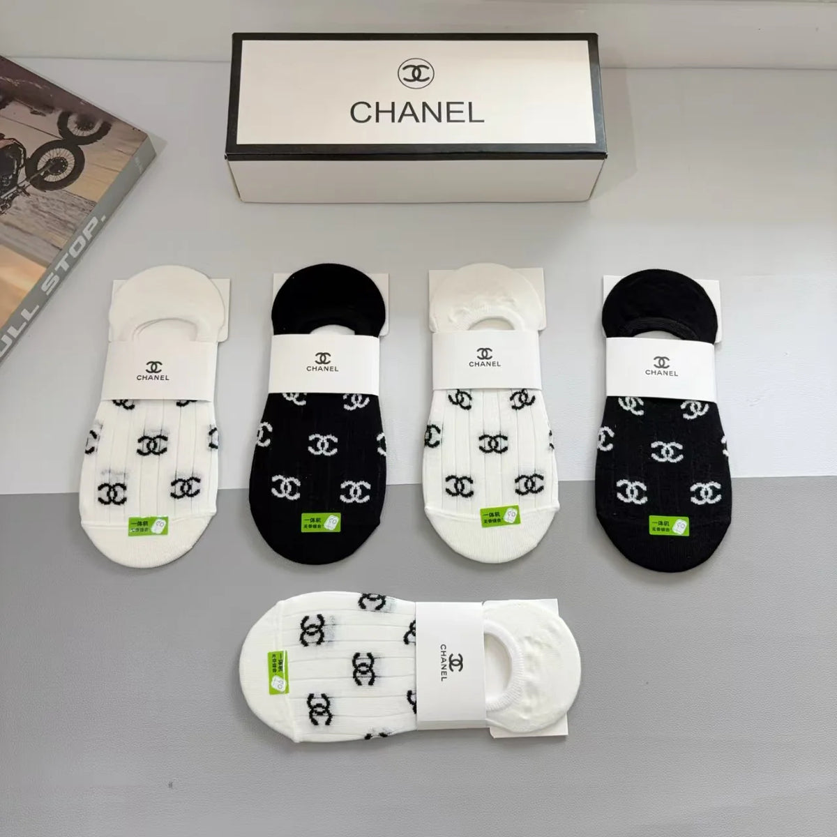 New bamboo cotton breathable boat socks