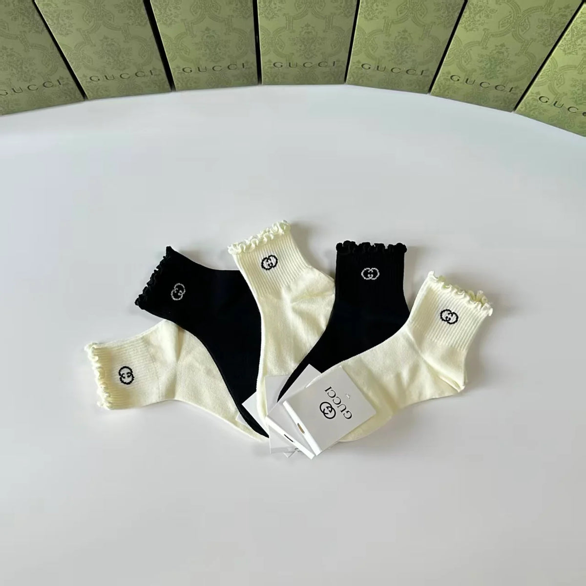 New medium to long pile socks