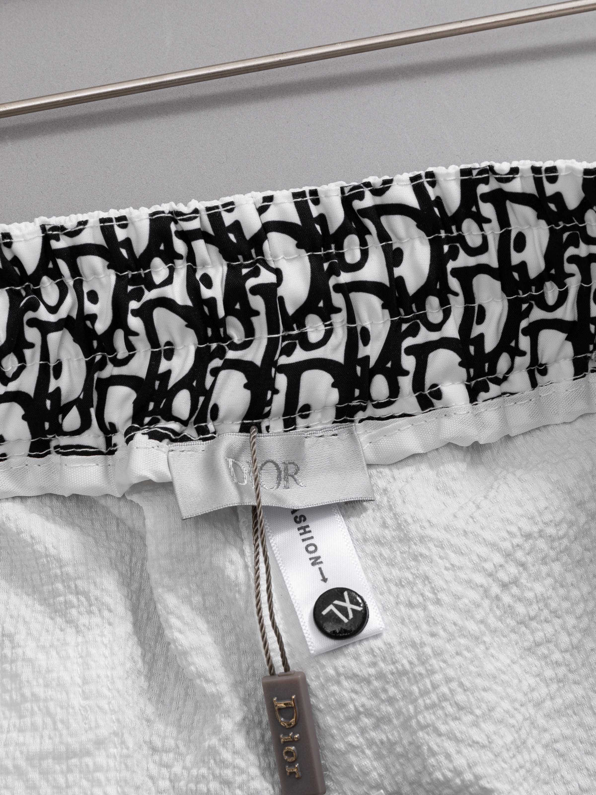 New waffle milk silk quick drying beach shorts