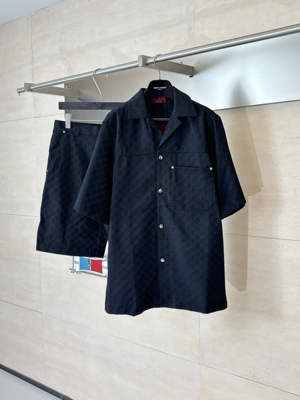 Spring/Summer New Double G Full Print Jacquard Set
