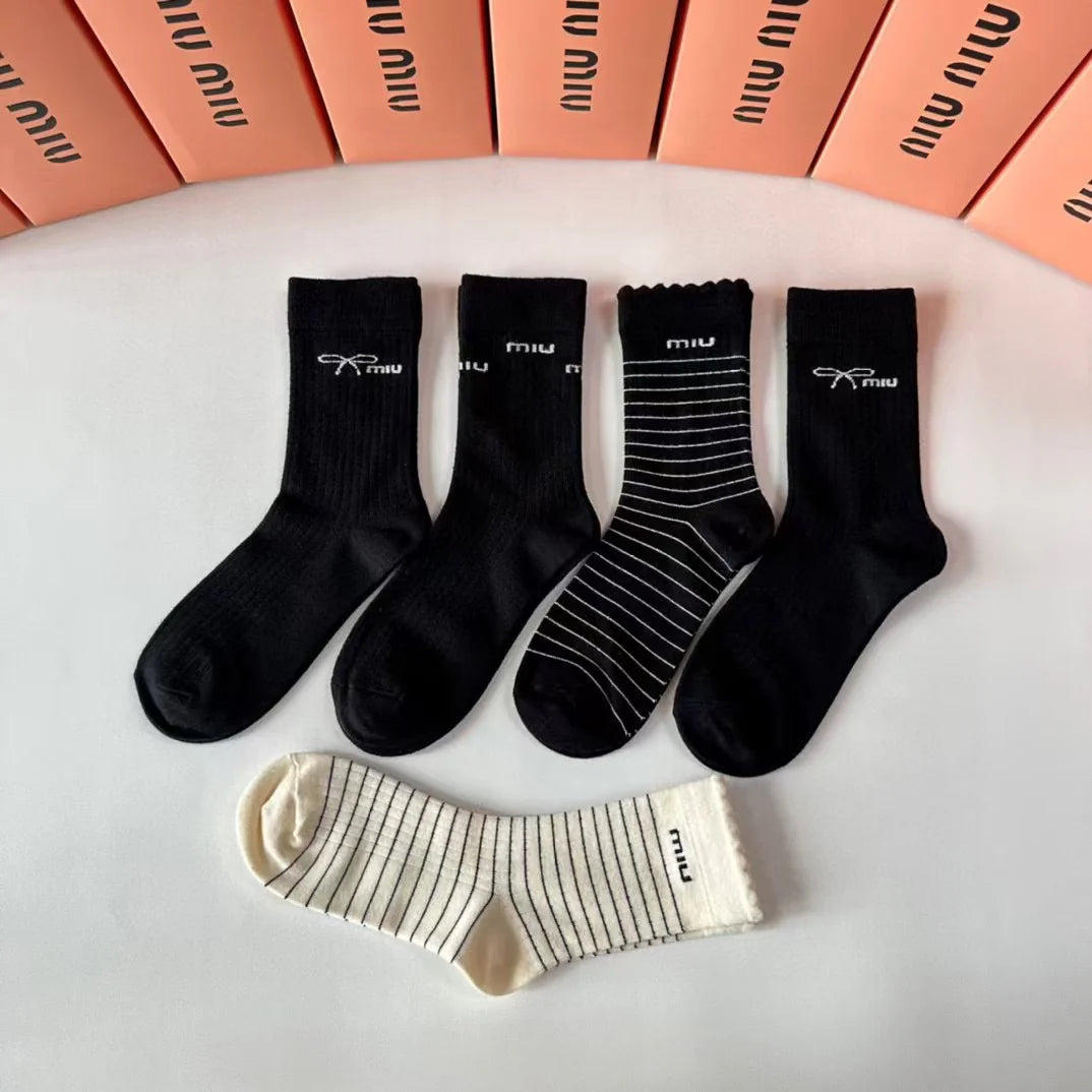 New medium to long pile socks
