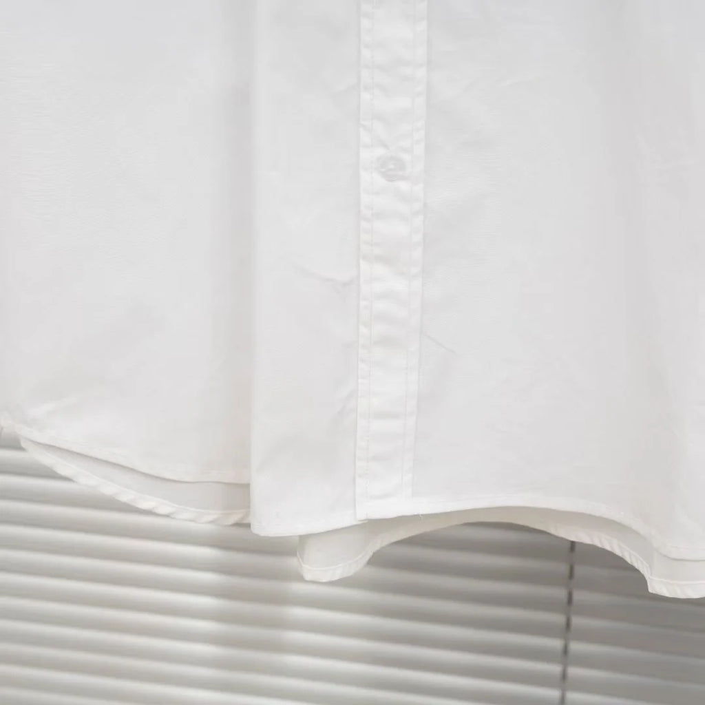 New embroidered long shirt