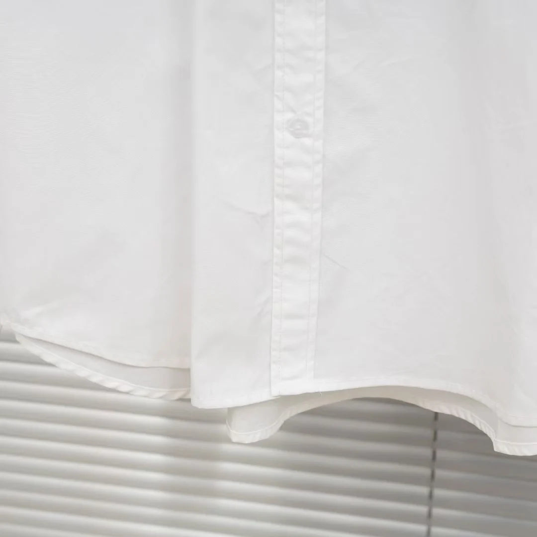 New embroidered long shirt