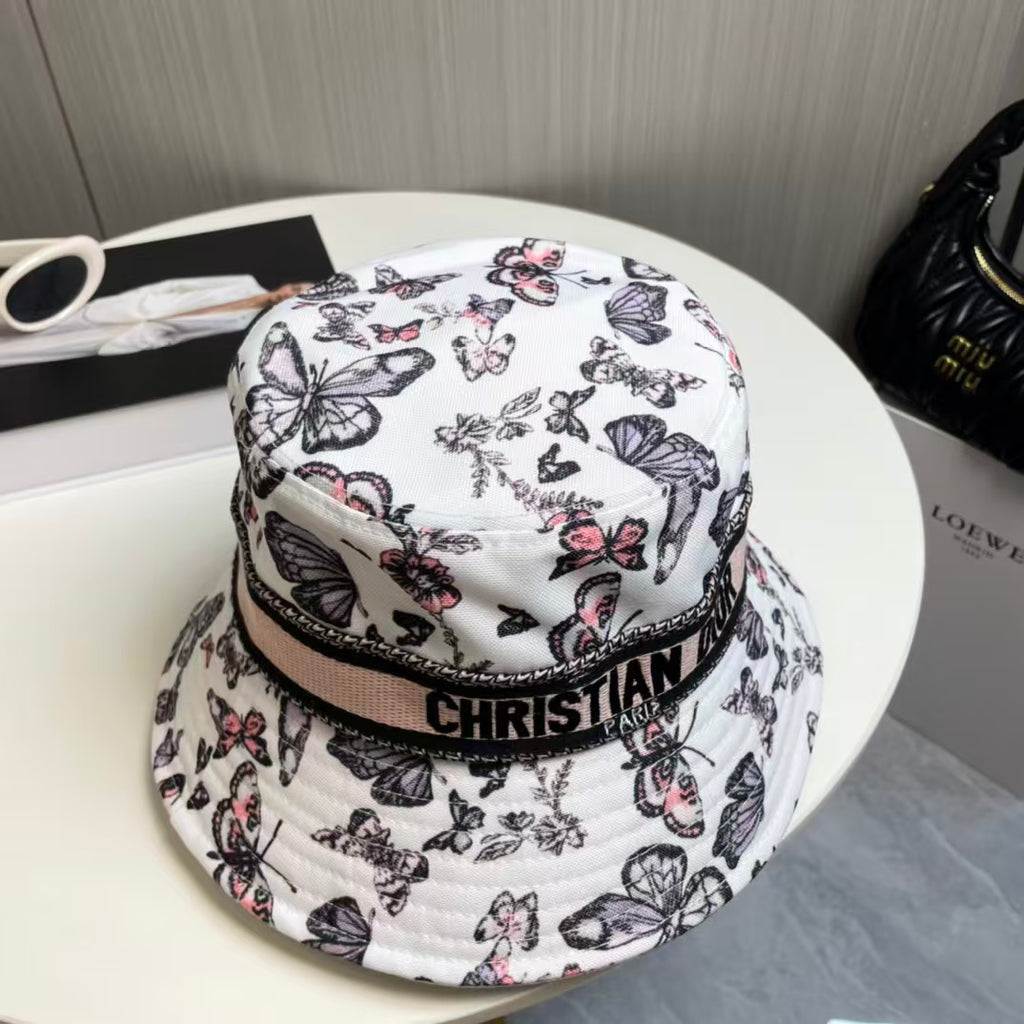 Flower fisherman hat