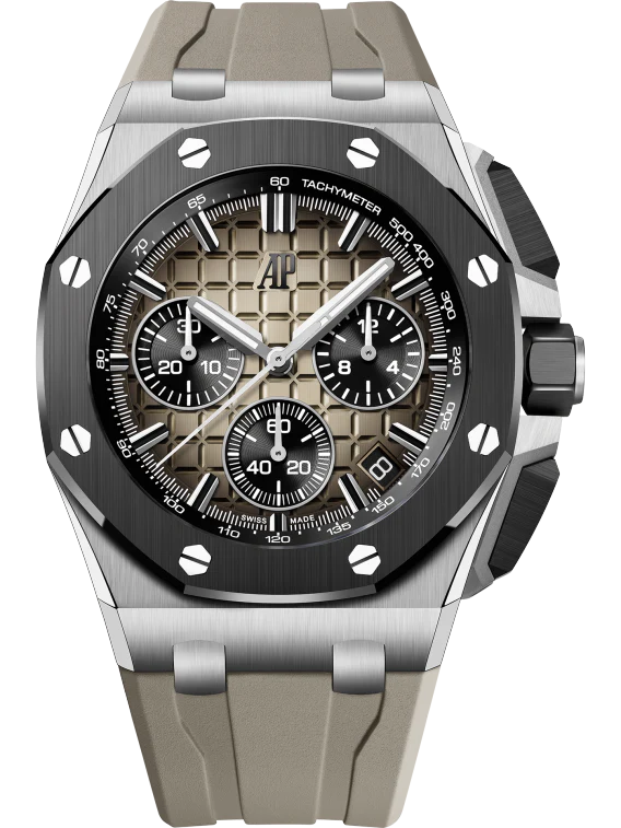 Chronograph - Ceramic Bezel - 904L Steel - Quartz- 43mm